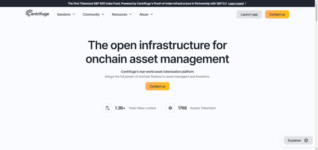 10 Best Platforms for Tokenized U.S. T-Bills in 2026 5 Centrifuge