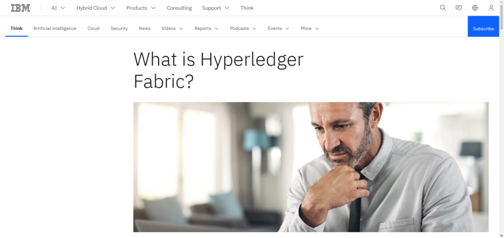 IBM Blockchain (Hyperledger-based)