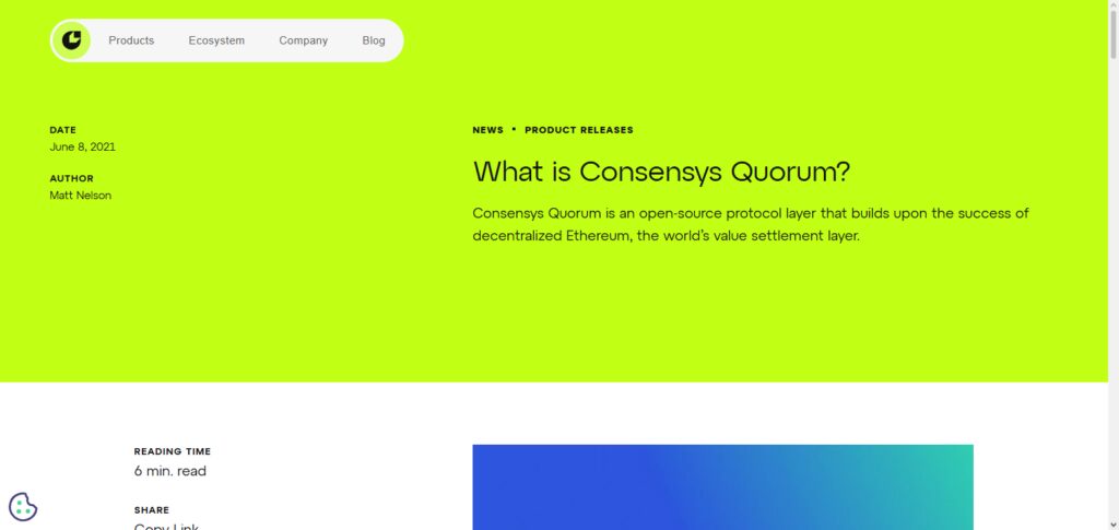 10 Top Permissioned Blockchains for Institutional Assets 4 Quorum (ConsenSys)