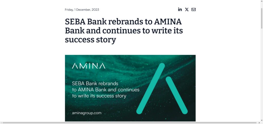 SEBA Bank