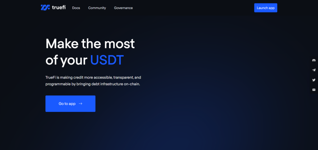 Top 10 Crypto Lending Protocols for Emerging Markets SMBs 8 TrueFi