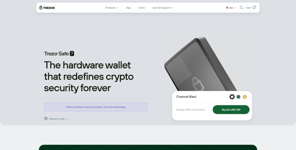  Trezor Safe 7