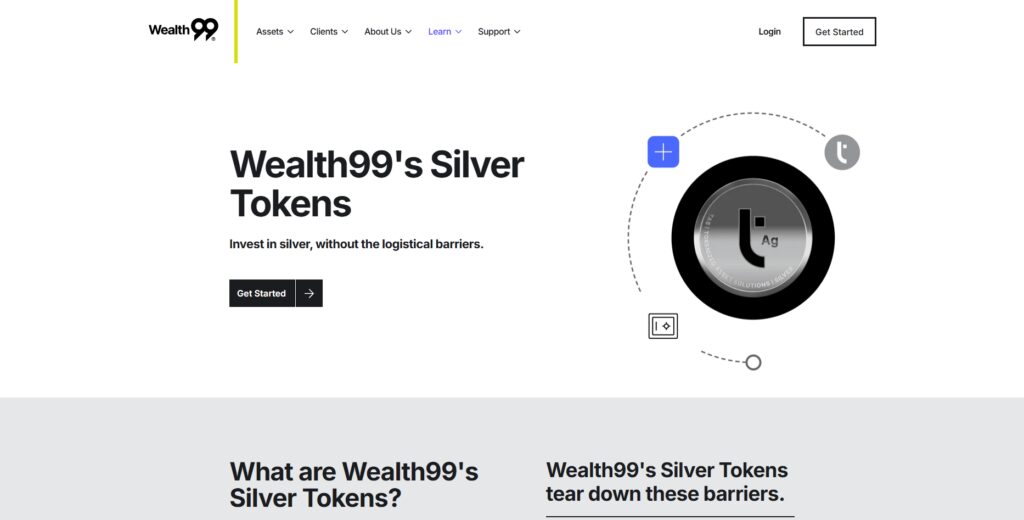 Wealth99 Silver Token