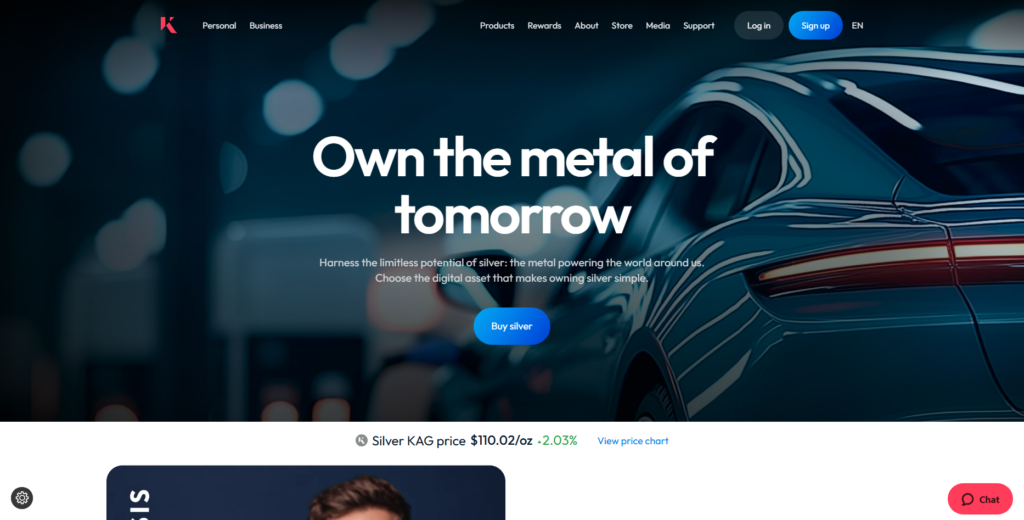 10 Best Tokenized Silver Assets to Invest in 2026 2 Kinesis Silver (KAG)