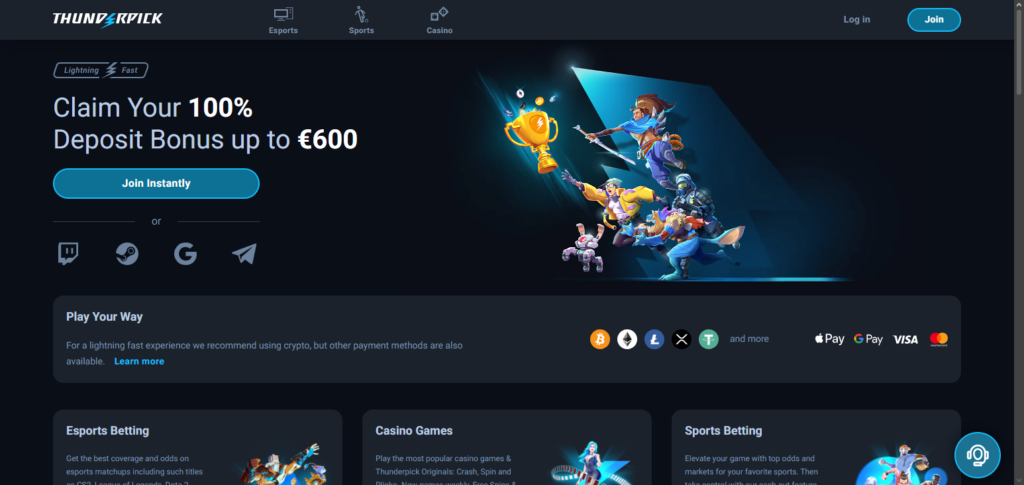 10 Best Coins.game Alternatives for Crypto Gaming in 2026 10 Thunderpick