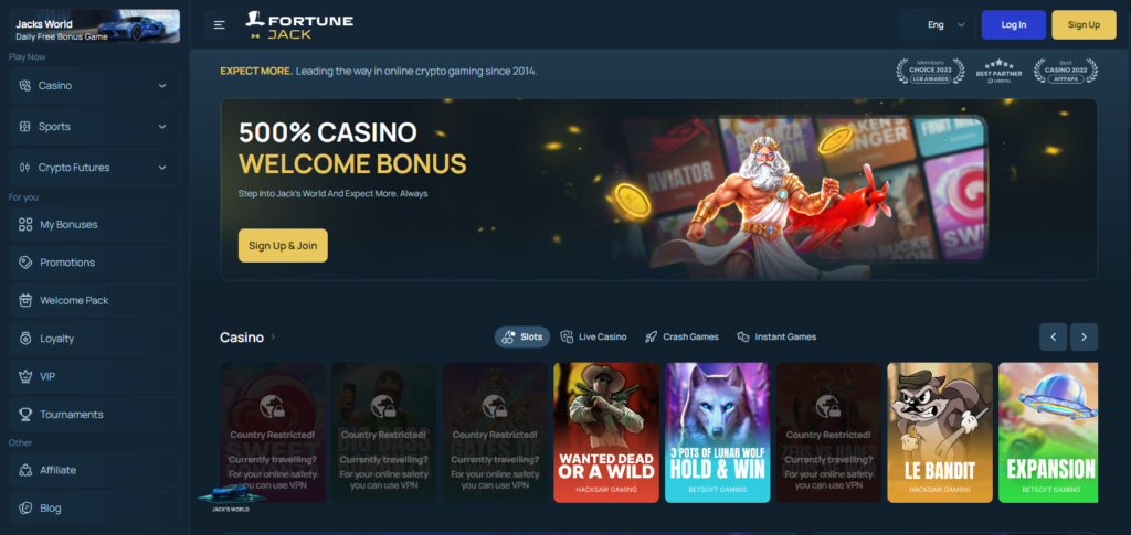 10 Best Coins.game Alternatives for Crypto Gaming in 2026 11 FortuneJack