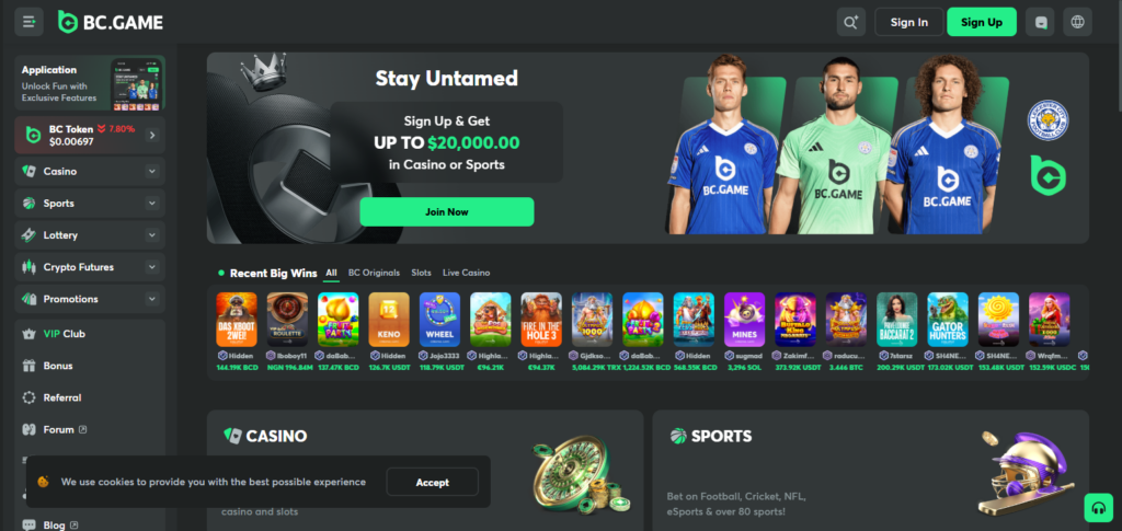 10 Best Coins.game Alternatives for Crypto Gaming in 2026 2 BC.Game