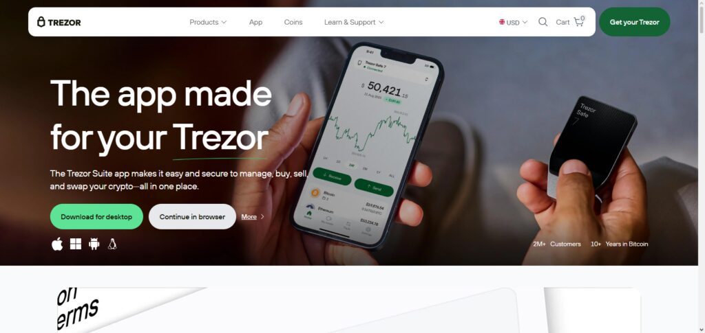 Trezor Suite