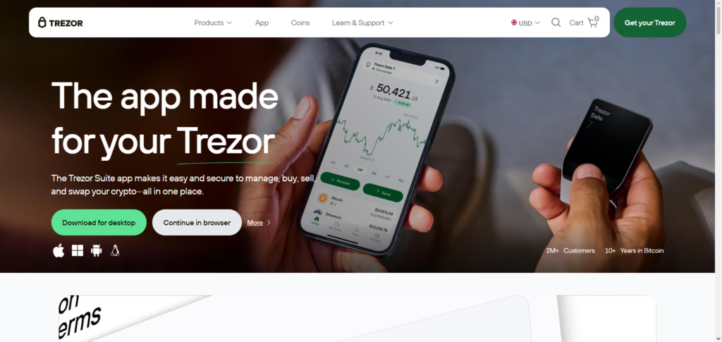 10 Best Bitget Wallet Alternatives for 2026: Secure & Fast 6 Trezor Suite