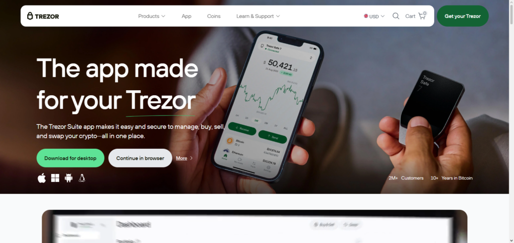Trezor Suite