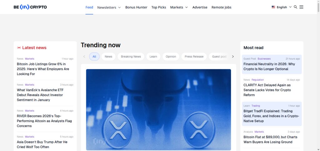 11 Best CoinGabbar Blog Alternatives to Publish Crypto PR 4 BeInCrypto