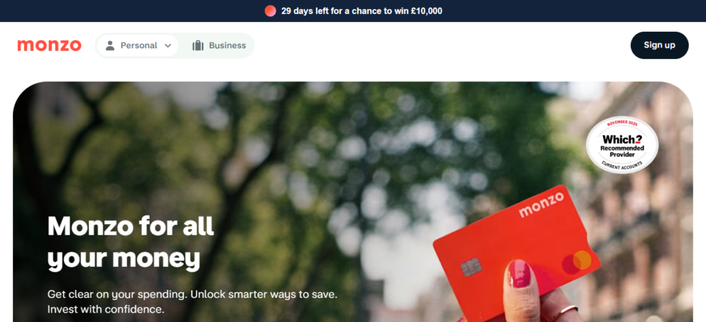 10 Best Online Banking Platforms Worldwide for Smart Money Management 9 Monzo