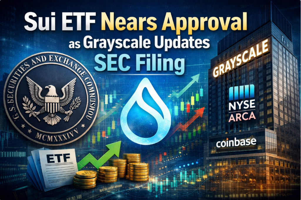 Sui ETF Nears Approval as Grayscale Updates SEC Filing