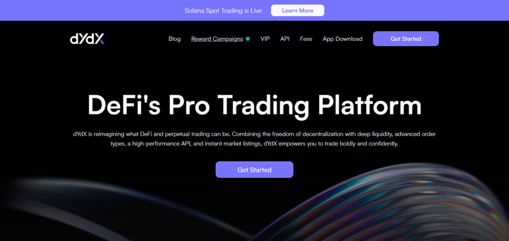 10 Derive.xyz Trading Platform Alternatives 2 dYdX