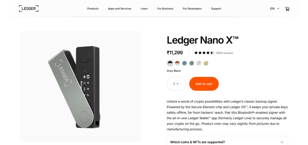 11 Best OneKey Pro Hardware Alternatives for Secure Crypto 2 Ledger Nano X
