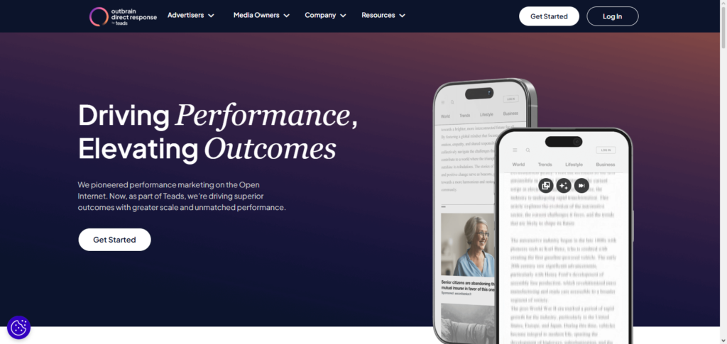 10 Best Facebook Ads Alternatives for Smarter Digital Marketing 2 Outbrain