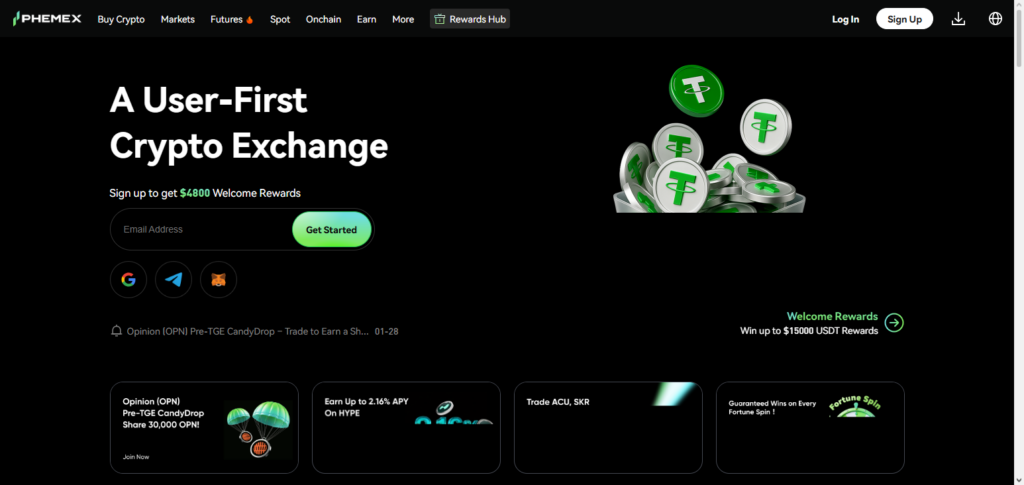 10 Best PrimeXBT Alternatives for Smarter Crypto Trading 9 Phemex