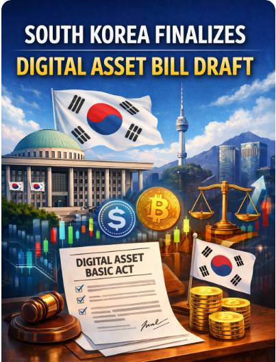 Breaking: South Korea Finalizes Digital Asset Bill Draft 2 Breaking: South Korea Finalizes Digital Asset Bill Draft