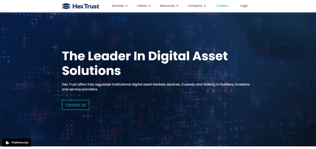 10 Best Crypto Wallets for Institutional Custody 9 Hex Trust