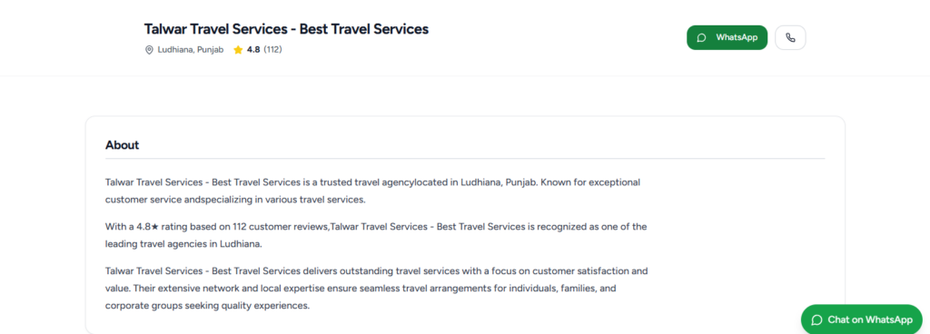 10 Best Travel Agencies Offering Refundable Bookings 10 Talwar Travel Services