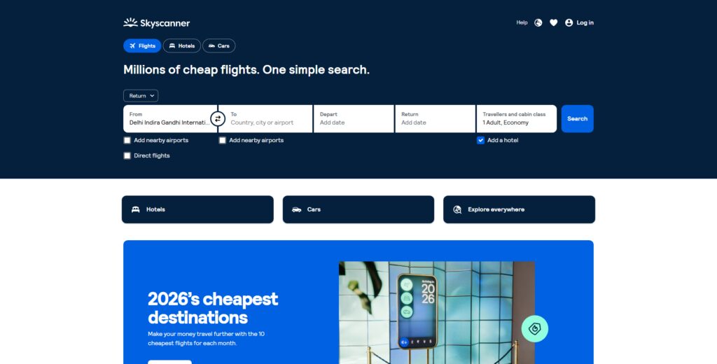 10 Best Travel Agency for Budget Travelers 5 Skyscanner