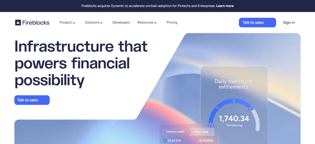 10 Best Crypto Wallets With MPC For Secure Asset Management 2 Fireblocks