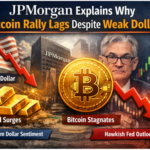 JPMorgan Explains Why Bitcoin Rally Lags Despite Weak Dollar
