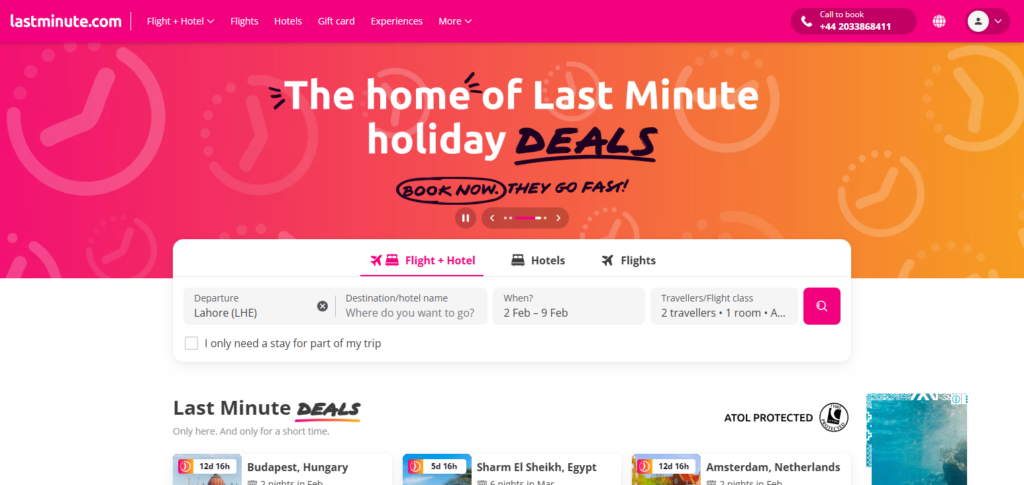 10 Best Travel Agency for Last-Minute Flight Booking 5 Best Travel Agency for Last-Minute Flight Booking – Lastminute.com