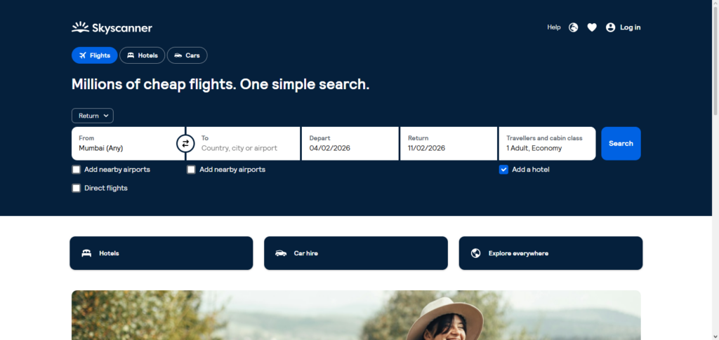 10 Best Travel Agency for Student Flight Discounts 9 Skyscanner