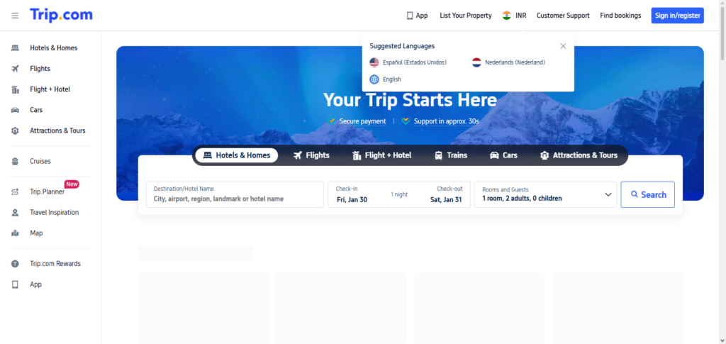 10 Best Travel Agency for Student Flight Discounts 8 Trip.com