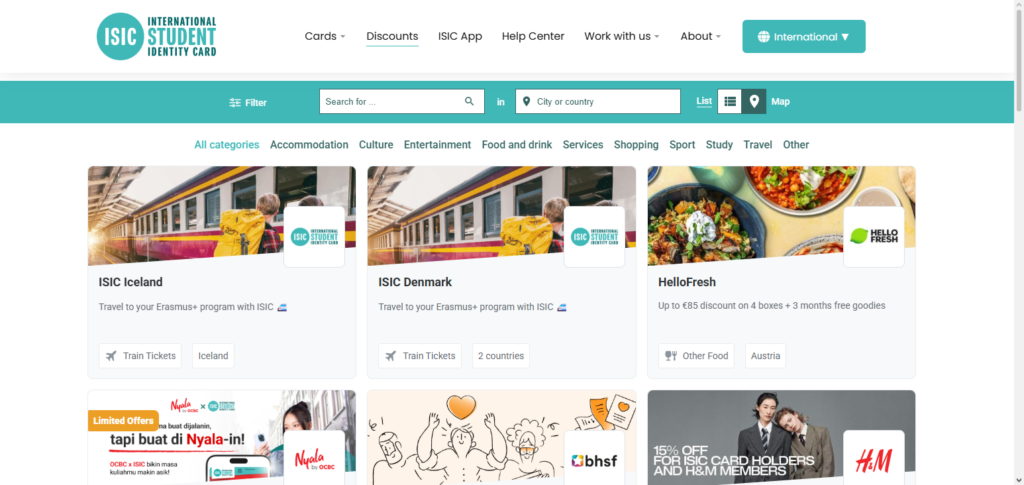 10 Best Travel Agency for Student Flight Discounts 5 ISIC Travel Benefits