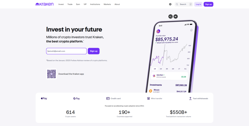 10 Best Bitpanda Exchange Alternatives in 2026 4 Best Bitpanda Exchange Alternative - Kraken