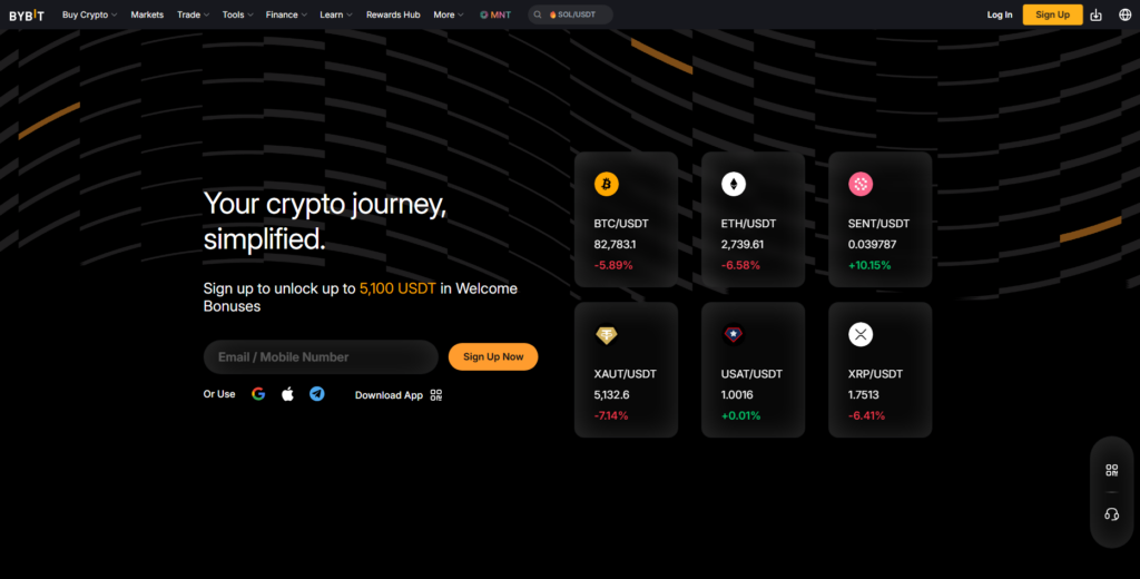 10 Best Bitpanda Exchange Alternatives in 2026 6 Best Bitpanda Exchange Alternative — Bybit