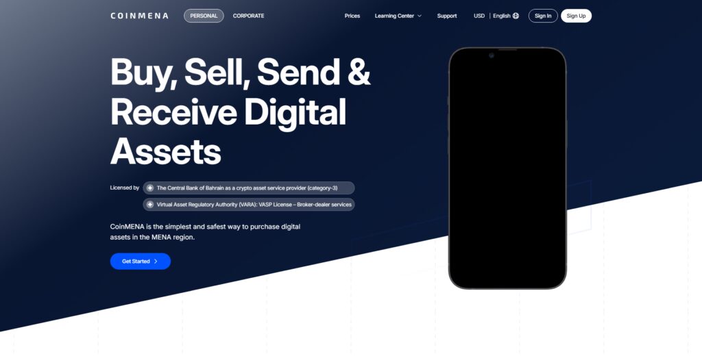 Best Bitpanda Exchange Alternative — CoinMENA