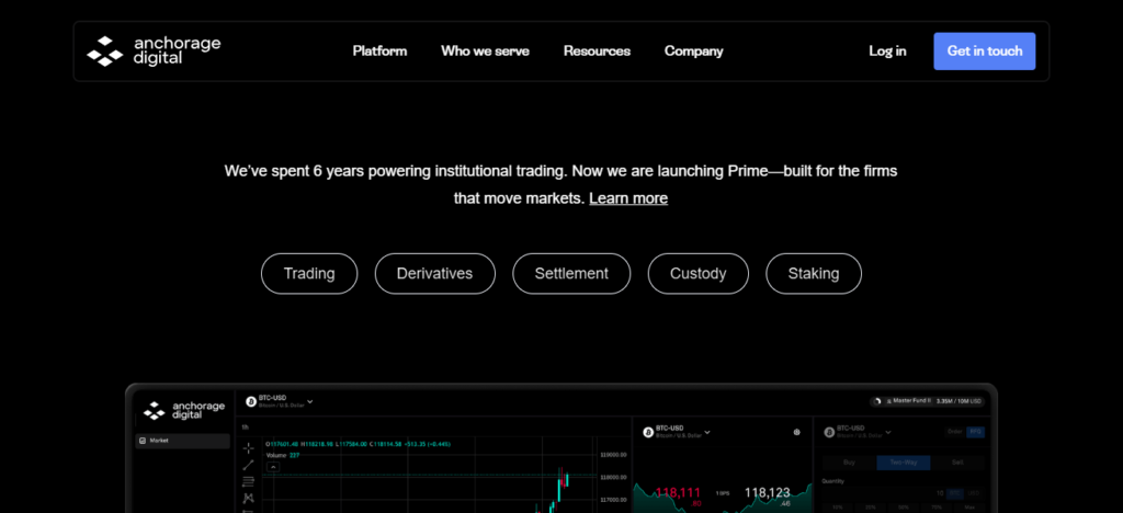 10 Best Crypto Wallets For Regulated Businesses 2026 Guide 8 Anchorage Digital