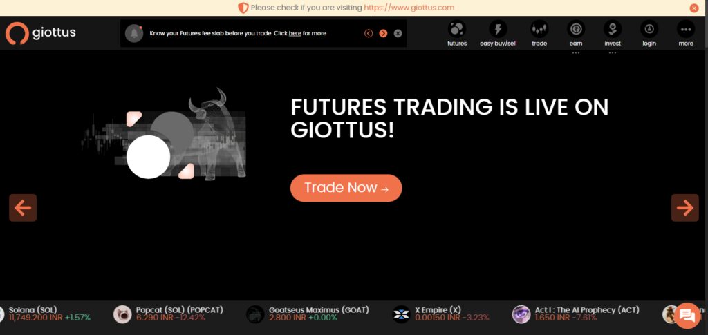 10 Best Crypto Exchanges in India Supporting INR Deposits 5 Giottus