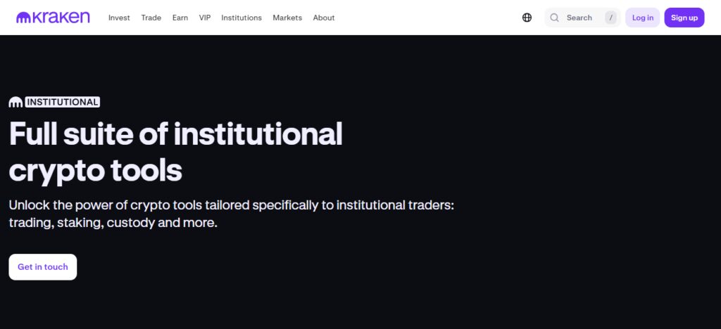 8. Kraken Institutional