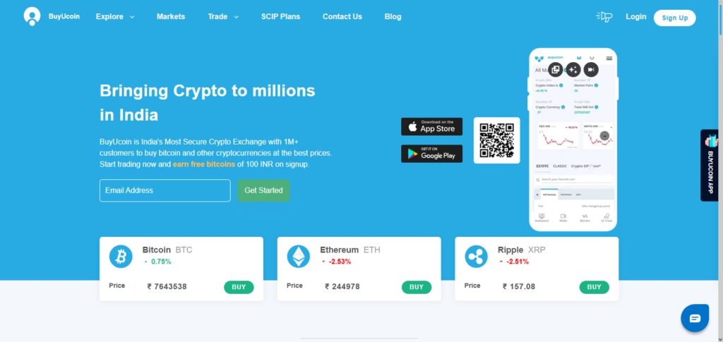 10 Best Crypto Exchanges in India Supporting INR Deposits 7 BuyUcoin