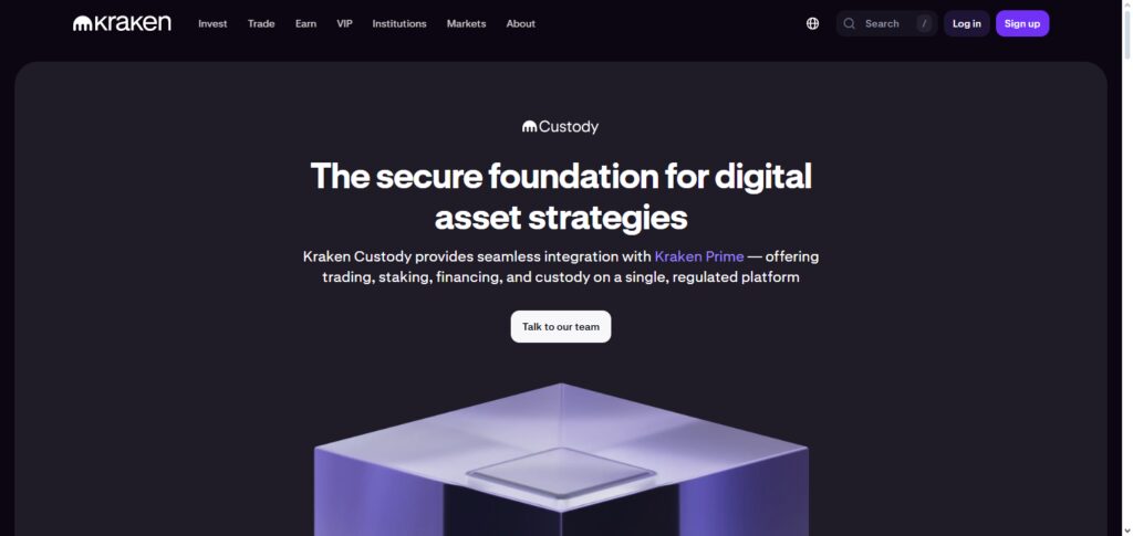 Kraken Custody