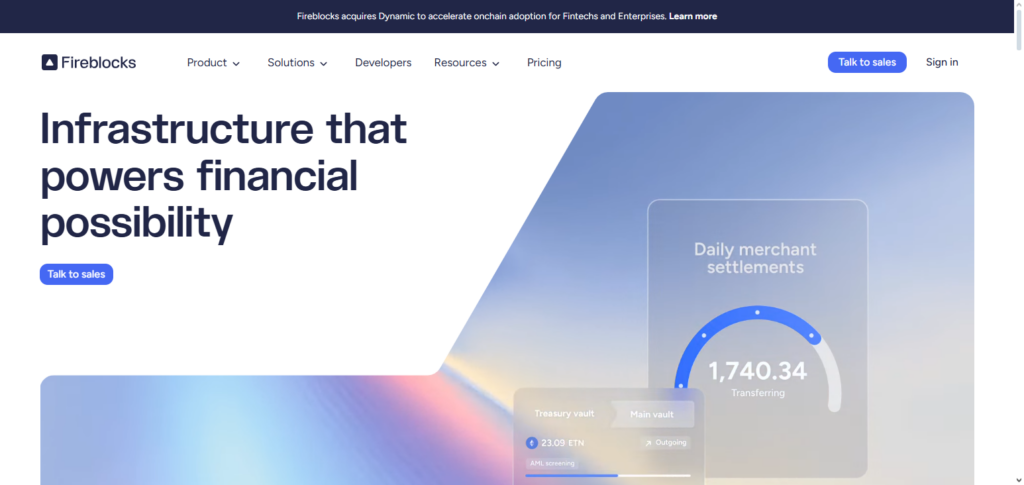 10 Best Crypto Wallets Supporting SOC 2 Compliance for Enterprises 6 Fireblocks