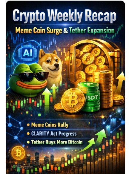 Crypto Weekly Recap: Meme Coin Surge & Tether Expansion