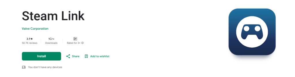 Home Library Streaming — Best: Steam Link