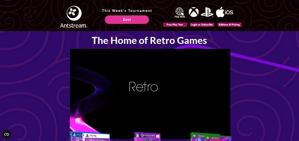 Antstream Arcade