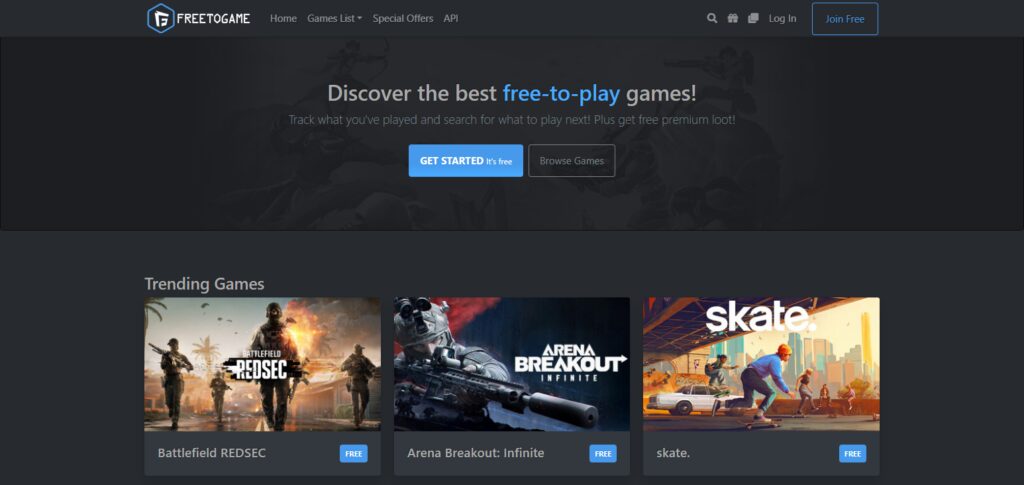 FreeToGame