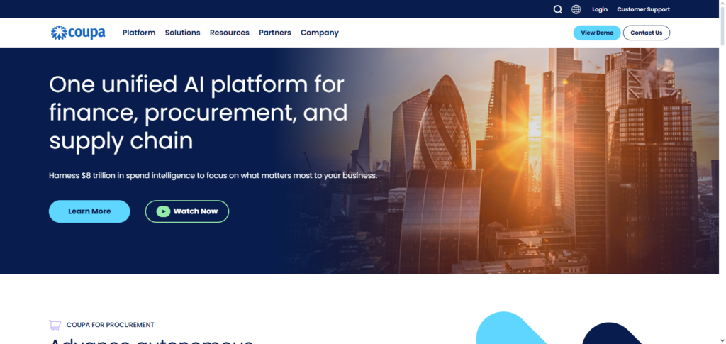 Coupa Spend Management