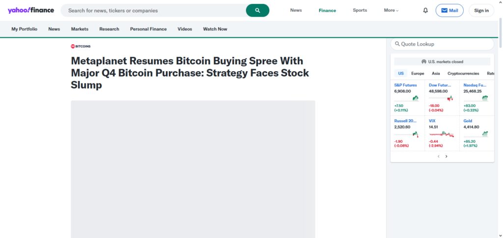 Metaplanet BTC Strategy