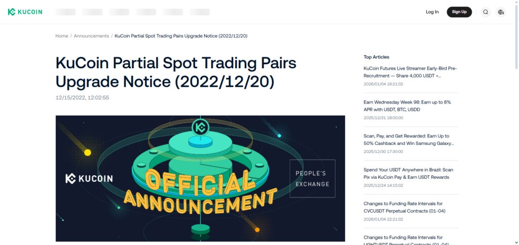 KuCoin (partial)