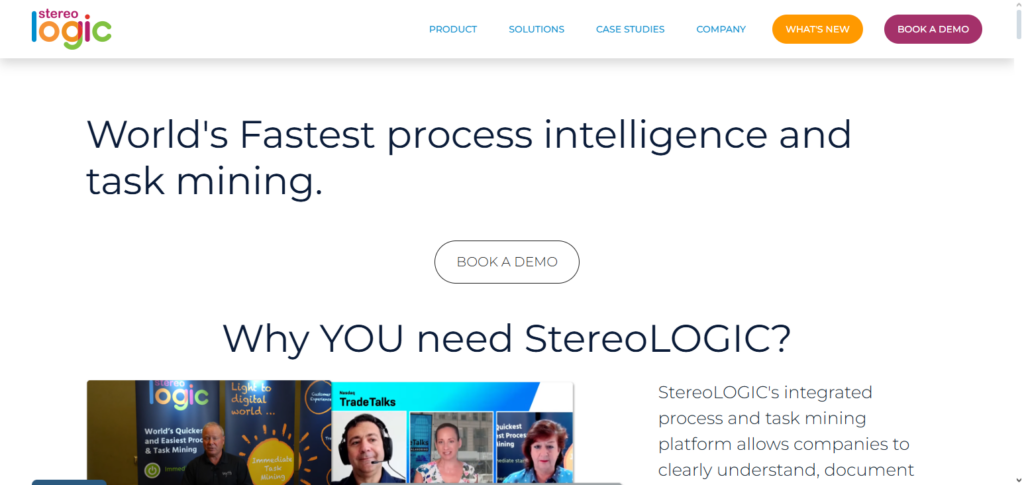 10 Best Software for Enterprise Process Mining to Optimize Business Workflows 9 StereoLOGIC Process Mining
