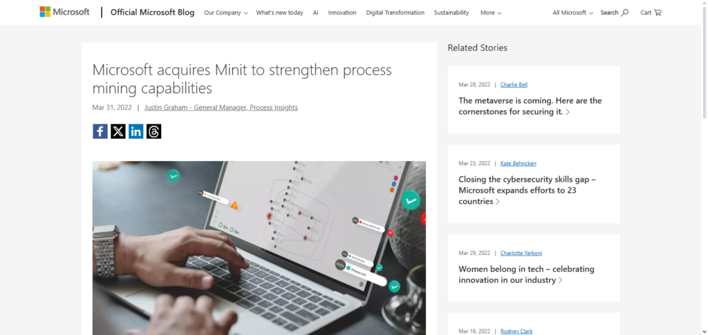 10 Best Software for Enterprise Process Mining to Optimize Business Workflows 5 Minit (by Microsoft)