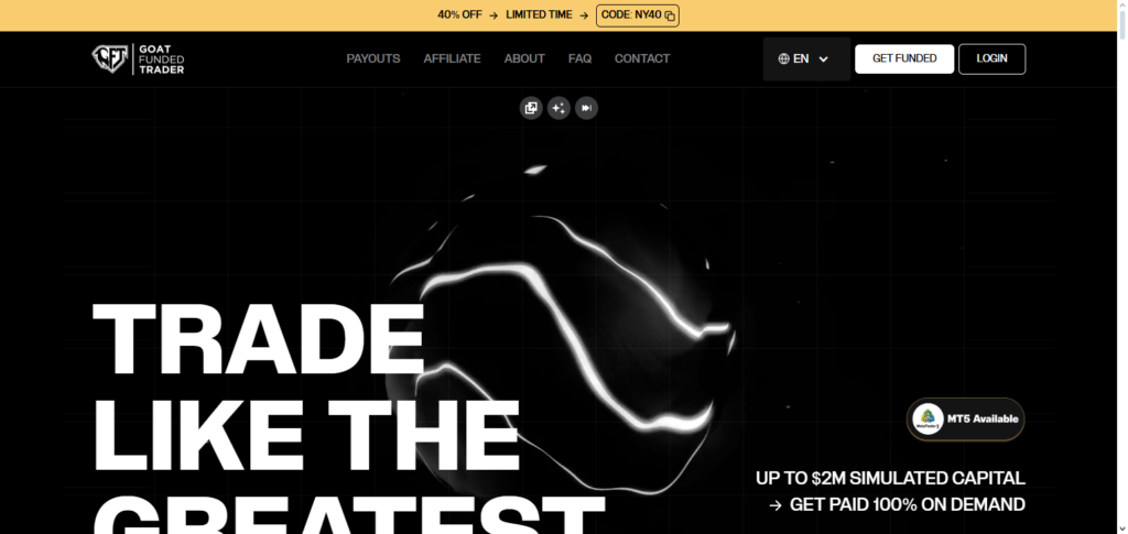 Goat Funded Trader (EU access)